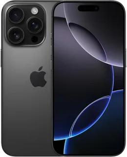 iPhone 16 Pro Apple, 128GB, Titanium Negro - Desbloqueado Excelente Recondicionado