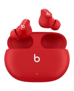 Beats Studio Buds - Auriculares Inalámbricos con Cancelación de Ruido Activa - Compatibles con Apple y Android, Micrófono Integrado, Clasificación IPX4, Auriculares Resistentes al Sudor, Auriculares Bluetooth de Clase 1 - Rojo