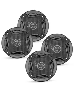 Altavoces de Puerta de Coche Coaxiales 5Core 5” 4Pcs 350W 4Ohm 2 Way Component Subwoofer Audio con Super Tweeter
