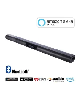 Sistema de Barra de Sonido Bluetooth Óptico Premium de 37" con Control de Voz Alexa