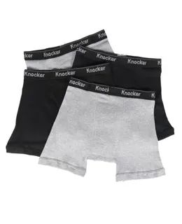 Paquete de 4 Calzoncillos Boxer para Hombre Knocker