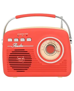 Altavoz Bluetooth Retro Multifuncional con Batería Recargable
