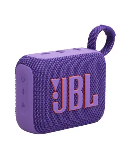 Altavoz Bluetooth JBL Go 4 - Portátil, Impermeable y a Prueba de Polvo, Sonido Profesional con Graves Potentes, Batería Integrada de 7 Horas, Hecho en Parte con Materiales Reciclados (Morado)