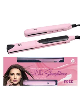 Plancha de Pelo de Calidad Profesional para Salón con Plancha de Viaje Gratuita