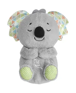Fisher-Price Suave 'y Acurrucar Koala, Juguete de Peluche Musical para Bebé con Movimiento de Respiración Realista