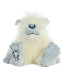 Aurora® Misteriosa Fantasía 30cm Yeti Animal de Peluche Blanco