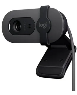 Webcam Logitech - Brio 100 1080p Full HD para Reuniones y Transmisiones en Vivo - Grafito