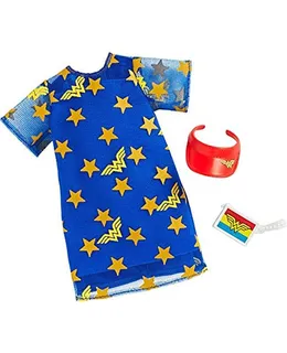Barbie Fashions, Wonder Woman, Blue Stars
