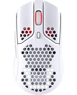 Raton Óptico Inalámbrico de Juego Ligero HyperX - Pulsefire Haste - Blanco-4P5D8AA
