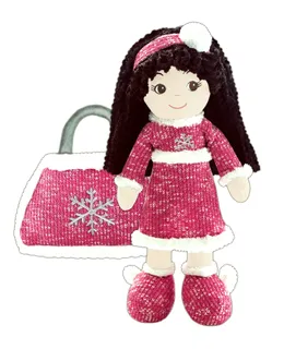 GirlznDollz Jessica muñeca snowflake con set de bolso