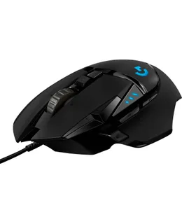 Mouse de Juego Óptico Logitech - G502 HERO con Iluminación RGB - Negro-910-005469