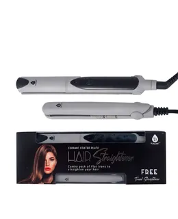 Plancha de Pelo Profesional de Calidad de Salon con Plancha de Viaje Gratuita