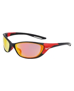 Gafas de Sol Nike ZONE M DZ7358 Mate Negro/Rojo/Ruta 66/15/140 para Hombre