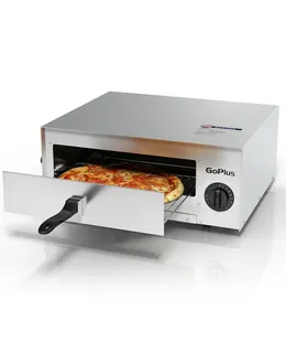 Horno de Pizza Comercial de Acero Inoxidable