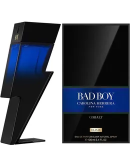 Carolina Herrera Bad Boy Cobalt Elixir Eau De Parfum Spray, 3.4 Ounce - Perfume