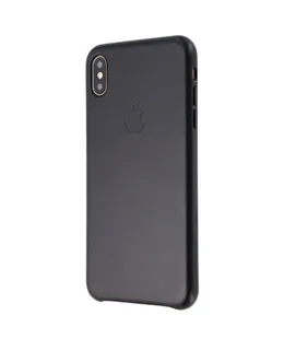 Funda Oficial de Cuero Apple para Apple iPhone Xs Max - Negro (MRWT2ZM/A)