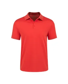 Polo Clásico de Algodón para Hombre - Rojo - Mediano