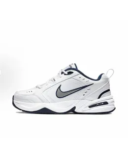 Zapatillas de Gimnasia Nike Air Monarch 4 Blancas y Azules para Hombre