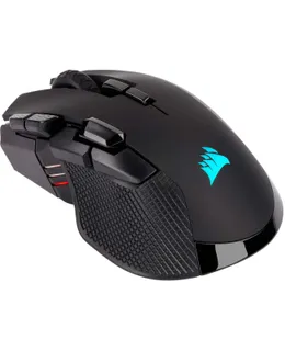 CORSAIR - IRONCLAW RGB Ratón Óptico Inalámbrico de Juego - Negro-CH-9317011-NA