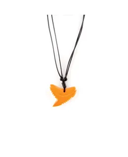 Collar Cambiante de Color - Dente de Tiburon - Blanco a Naranja por DeSol para Mujeres - 1 Pieza