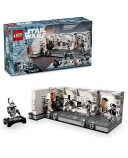 Juguetes de fantasía LEGO Star Wars: Embarcando en la Tantive IV, juguete coleccionable de Star Wars con minifigura exclusiva del 25 aniversario de Clone Trooper Fives, idea de regalo para niños de 8 años en adelante, 75387