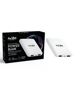 Banco de Energía Inalámbrico Pursonic Ultra-Compacto