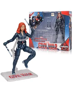Juguetes Marvel Iron Man 6.6" Figura de Acción Inspirada en los Cómics de Marvel-La Viuda Negra