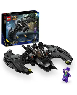 Juego de juego LEGO DC Batwing: Batman contra El Joker 76265 DC Super Hero, incluye 2 minifiguras y un juguete Batwing basado en la icónica película de Batman de 1989 de DC, regalo de cumpleaños de DC para niños de 8 años