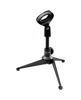 Pyle Micrófono de trípode de escritorio - Soporte ajustable