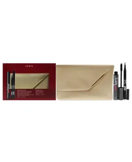 Vamp! Conjunto Todo en Uno y Línea Delgado para Mujeres de Pupa Milano - 3 Piezas 0.30oz Vamp! Mascara Todo en Uno - 101 Negro, 0.034oz Línea Delgado, Bolsa Conveniente