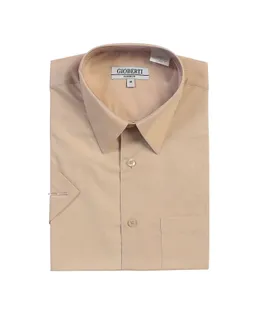 Camisa de vestir de manga corta para hombre Gioberti