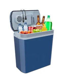 Refrigerador y Calentador Portátil Eléctrico Ivation 24L para Coche con Asa para Acampar