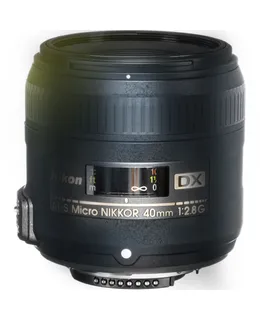 Lens AF-S DX Micro-NIKKOR 40mm f/2.8G para Cámaras DSLR Nikon