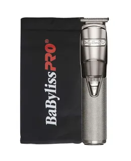 Babyliss PRO FX788S Silver FX Metal Li-ión Alambrón Inalámbrico + Funda para Cortador y Recortador BaByliss Pro