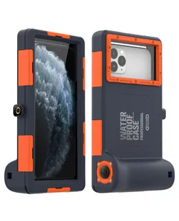 Carcasa de Teléfono Resistente al Agua, Cubierta Protectora Subacuática, Cubierta Protectora de Cámara de Buceo Subacuática de 15 Metros