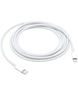 Cable de Carga USB Type C a Lightning de Apple de 6.6' (2M) - Blanco