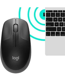 Ratón Óptico Inalámbrico Logitech M190 - Carbón
