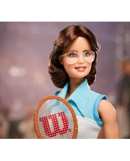 Barbie Billie Jean King Muñeca Inspiradora Icono de Tenis Campeona de Igualdad
