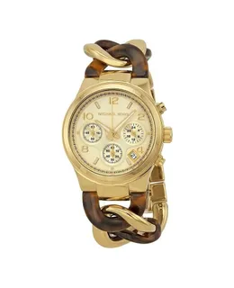 Reloj Michael Kors Mujer | Colección Clásico | Modelo Mk4222 | Caja Redonda | Ø 38mm Acero Inoxidable | Cierre Desplegable | Movimiento Cuarzo | Dial Beige | Cristal Mineral | Correa Acero Inoxidable Bicolor | 50m / 5 ATM | Línea Clásico