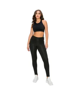 Ligeras Leggings de Cintura Alta para Mujer, Pantalones de Deporte, Yoga, Running con Bolsillos, Pantalones de Deporte Hasta la Muñeca