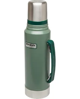 Botella Termo de Aislamiento V acuo Clásica STANLEY - Libre de BPA 18/8 Acero Inoxidable, Mantiene las Bebidas Calientes o Frescas durante 24 Horas