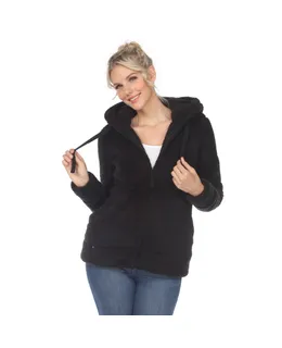 Chaqueta con Capucha Sherpa para Mujer