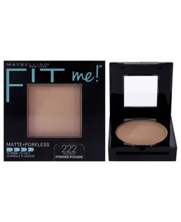 Polvo Mate Plus Fit Me Poreless - 222 True Beige para Mujeres por Maybelline - 0.29 oz Foundation