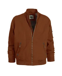 Chaqueta de Algodón Deportiva Completa con Cremallera Gioberti para Hombre