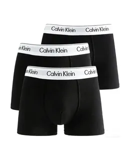 Calzado de Hombre Calvin Klein Microfibra Stretch 3 Paquete Trunk Negro/Negro/Negro
