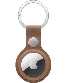 Llavero de AirTag de Tela Fina de Apple - Tostado