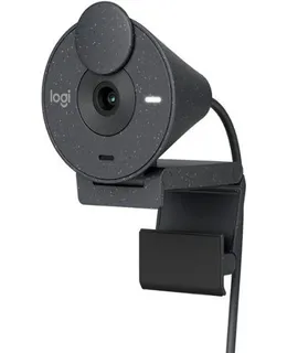 Webcam Logitech - Brio 300 1920x1080p USB-C con Obturador de Privacidad - Grafito