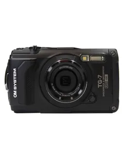 Cámara Digital OM SYSTEM Tough TG-7 (Negro)