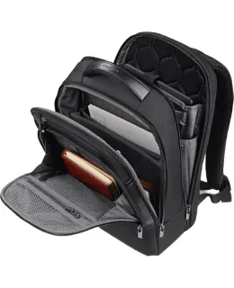 Mochila para portátil Samsonite, Mochila para hombre, Mochila de negocios para hombre, Professional Elite BP0*09010, Negra, Capacidad de 16.5L