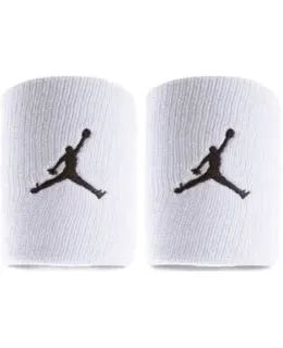 Muestral de sudor absorbente de NIKE Jordan para tenis, apta para hombres y mujeres, protector de muñeca deportiva JKN01101OS Blanco